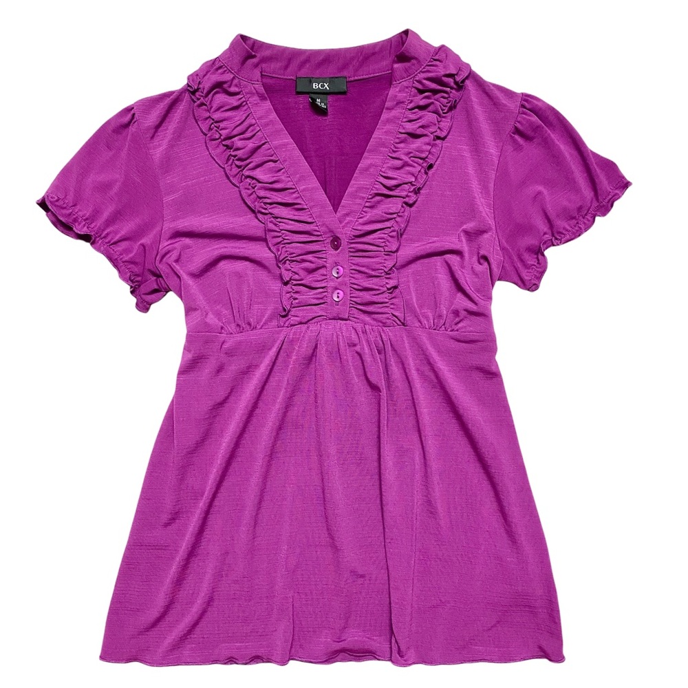 BCX Ruffle Trim Blouse